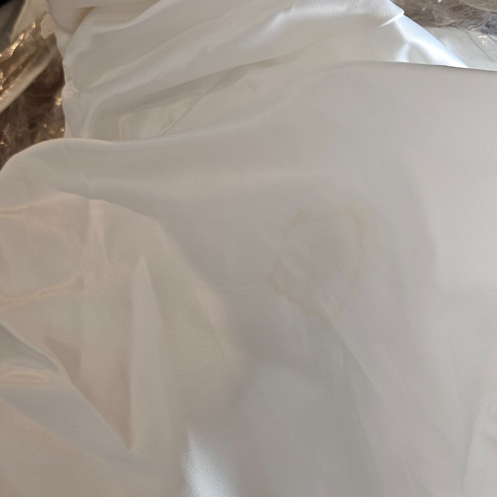 Pallas Athena White Embroidered Wedding Dress 14 - Picture 8 of 8